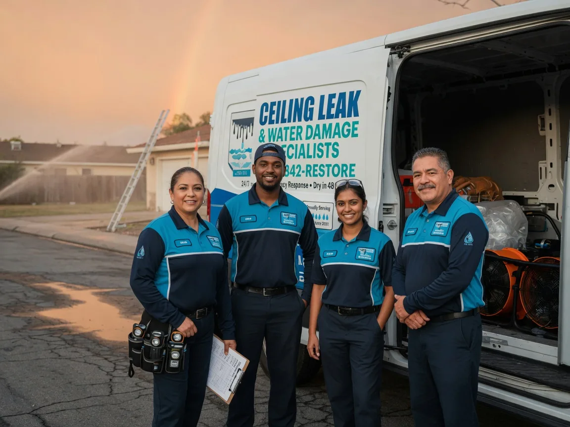 Ceiling Leak Cleanup company in Trenton, TX