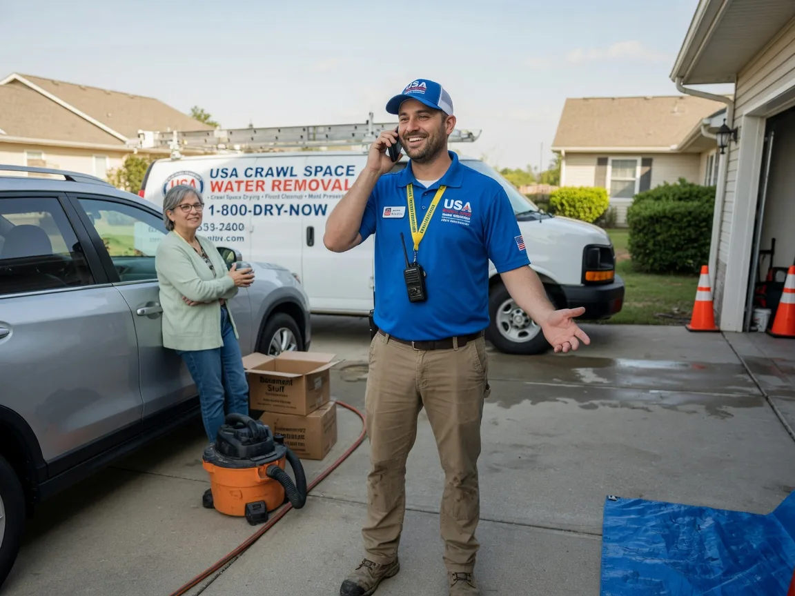 Crawl Space Water Removal Trenton, TX FAQs